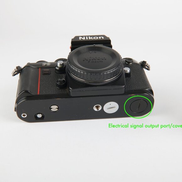 Nikon F3 HP 35mm PRO Film Camera Kit MD-4, Ai 50mm f 1.4, TC-201 NEAR MINT!!! - Picture 14 of 15